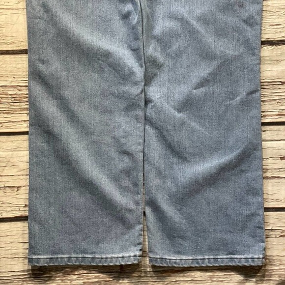 Lee Womens Jeans size 18 Tall Long x34"inseam Medium Wash Denim Relaxed Straight - Picture 12 of 12